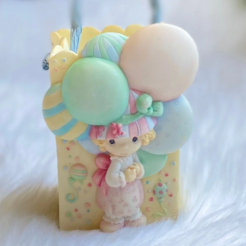 Vintage 1995 Precious Moments Birthday Figurine “Basket” - Picture 10 of 11